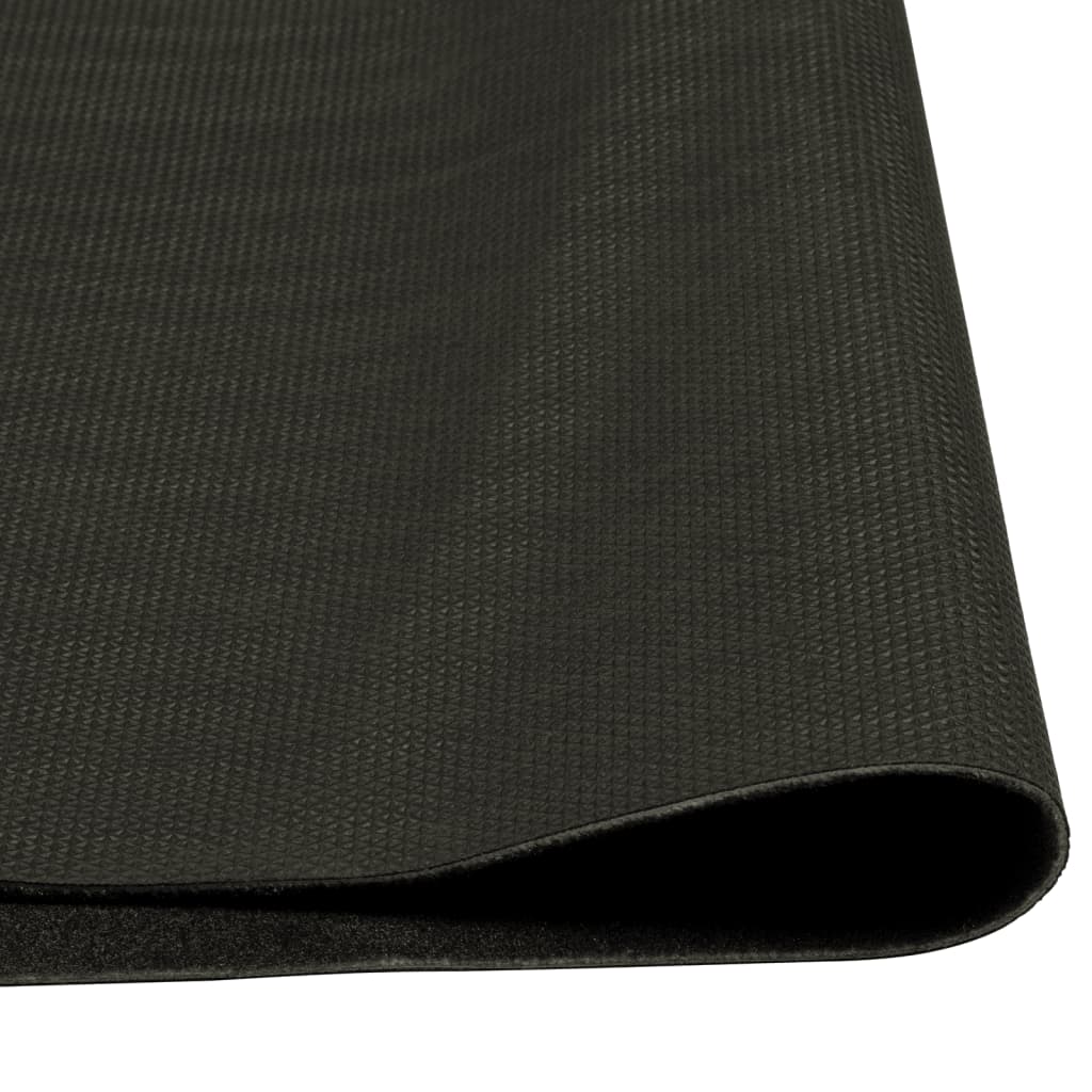 Keukenmat wasbaar koffietekst 60x180 cm fluweel