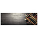 Keukenmat wasbaar wijnflesprint 60x180 cm fluweel