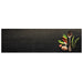 Keukenmat wasbaar kruidenprint 45x150 cm fluweel