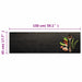 Keukenmat wasbaar kruidenprint 45x150 cm fluweel