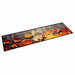 Keukenmat wasbaar herfstprint 60x300 cm fluweel