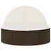Ligbed 2-persoons met kussens poly rattan bruin