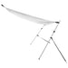 Schaduwdoekset T-top 170x170x(113-182,5) cm wit