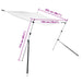 Schaduwdoekset T-top 174x205x(115-194) cm wit