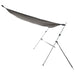 Schaduwdoekset T-top 174x205x(115-194) cm antracietkleurig