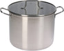 Excellent Houseware Soeppan Rvs Met Glazen Dksel 24Cm