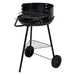 Bbq Barbecue 43X70 Cm Zwart