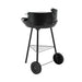 Bbq Barbecue 43X70 Cm Zwart