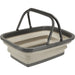 Excellent Houseware Opvouwbare Boodschappenmand 30L 38X28X15 Cm Beige/Grijs