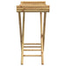 Dienbladtafel inklapbaar 70,5x42,5x80 cm bamboe