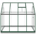 Tuinkas met basisframe 224x169x202 cm aluminium groen