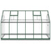 Tuinkas met basisframe 334x169x202 cm aluminium groen