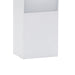 Buitenwandlamp LED gegoten aluminium wit
