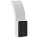Buitenwandlampen 2 st LED gegoten aluminium wit