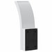 Buitenwandlamp LED met sensors gegoten aluminium wit