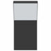Buitenwandlampen 2 st LED gegoten aluminium zwart