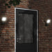 Buitenwandlampen 2 st LED gegoten aluminium zwart