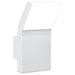 Buitenwandlamp LED gegoten aluminium wit