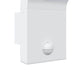 Buitenwandlamp LED met sensors gegoten aluminium wit
