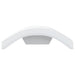 Buitenwandlampen 2 st LED gegoten aluminium wit