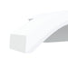 Buitenwandlampen 2 st LED gegoten aluminium wit