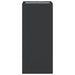 Buitenwandlampen 2 st gegoten aluminium zwart