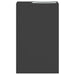 Buitenwandlampen 2 st gegoten aluminium zwart