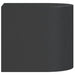Buitenwandlamp gegoten aluminium zwart