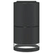 Buitenwandlampen 2 st gegoten aluminium zwart