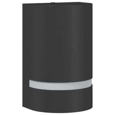 Buitenwandlamp gegoten aluminium zwart