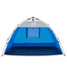 Strandtent 2-persoons waterdicht snelontgrendeling azuurblauw