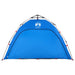 Strandtent 2-persoons waterdicht snelontgrendeling azuurblauw