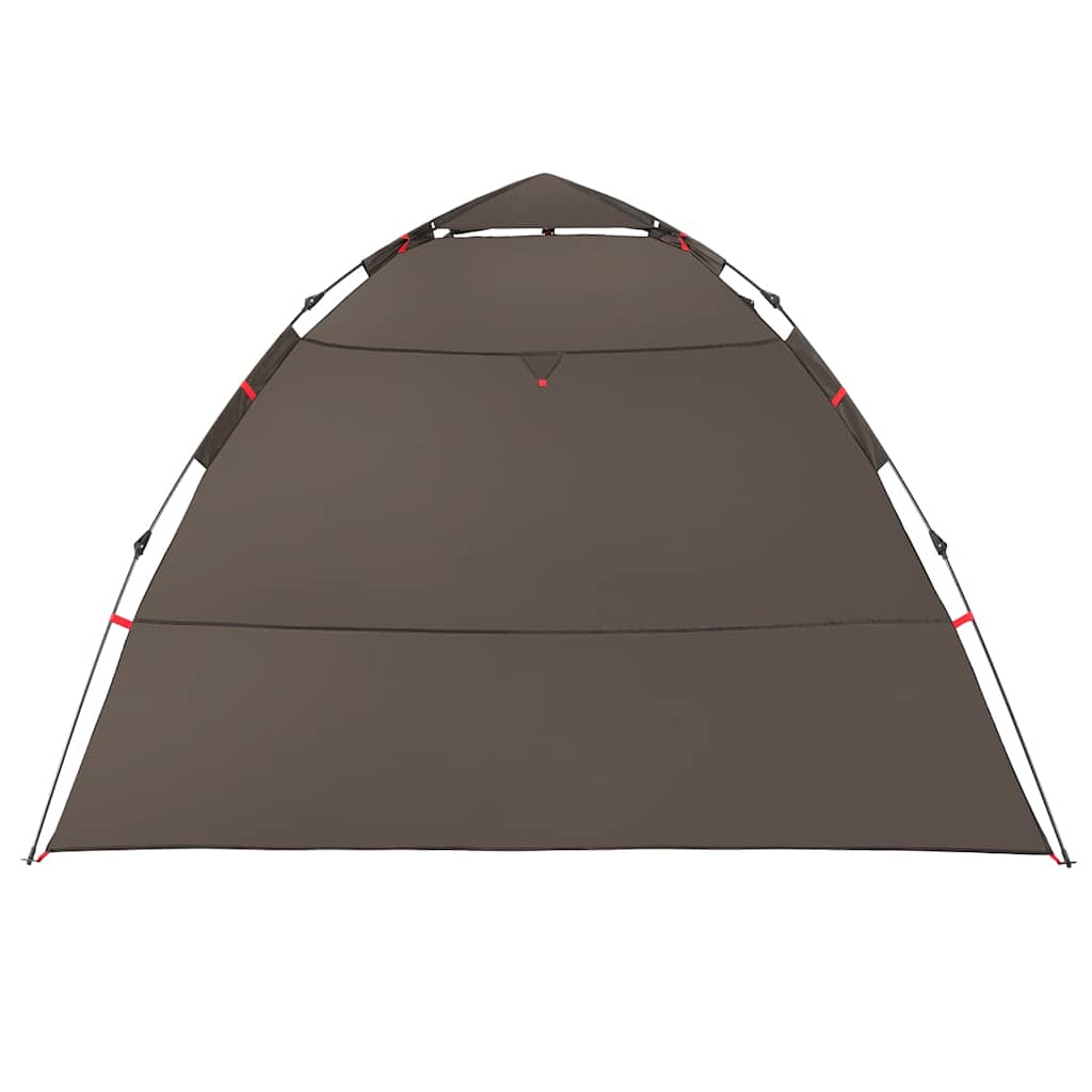 Tent 4-persoons snelontgrendeling bruin