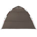 Tent 4-persoons snelontgrendeling bruin