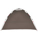 Tent 4-persoons snelontgrendeling bruin