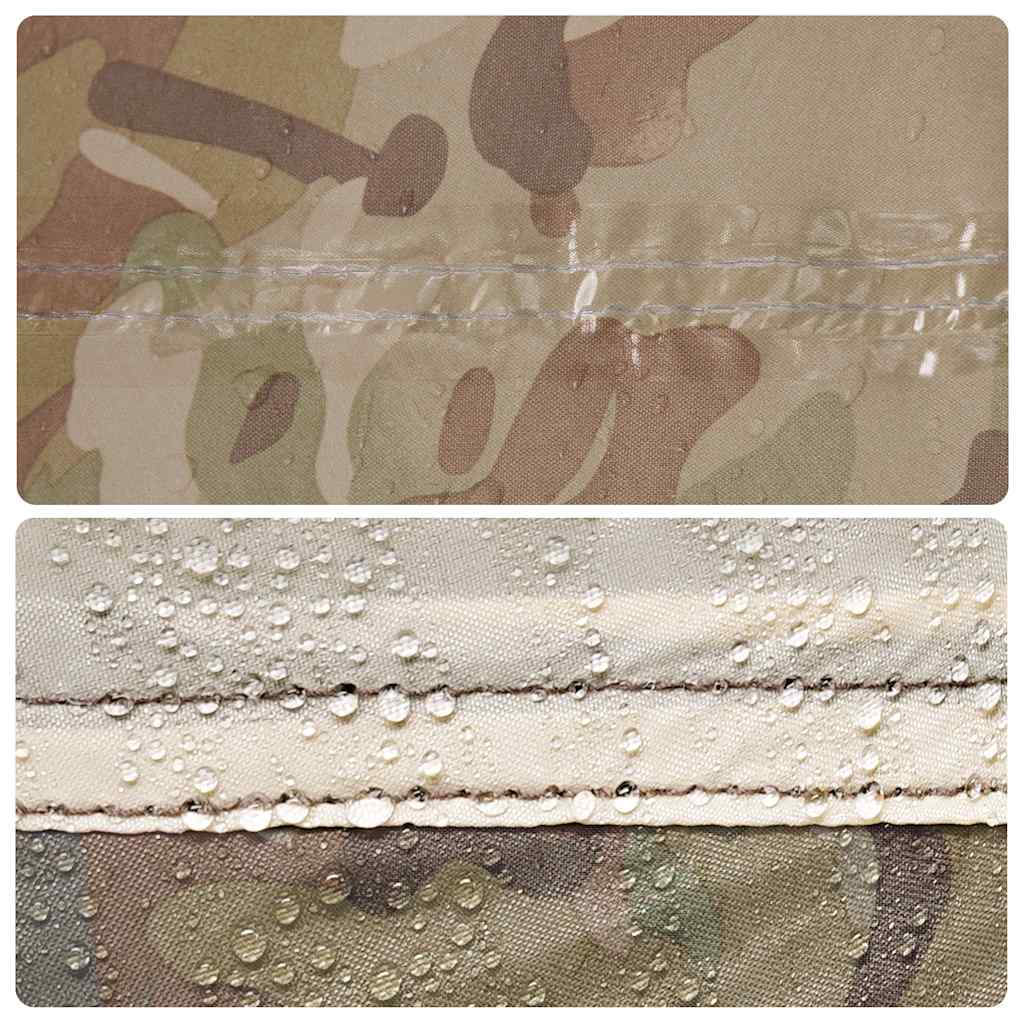 Tent 4-persoons snelontgrendeling camouflage