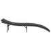 Ligbedden 2 st met kussens poly rattan grijs