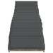 Ligbedden 2 st met kussens poly rattan lichtgrijs