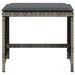 Tuinkrukken 4 st met kussens 40x40x35 cm poly rattan grijs