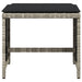 Tuinkrukken 4 st met kussens 40x40x35 cm poly rattan lichtgrijs