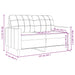Tweezitsbank 120 cm fluweel donkergroen