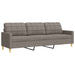 2-delige Loungeset stof taupe