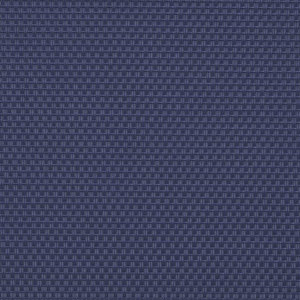 Ligbedden 2 st massief acaciahout en textileen blauw