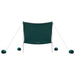 Strandluifel met zandankers 214x236 cm groen