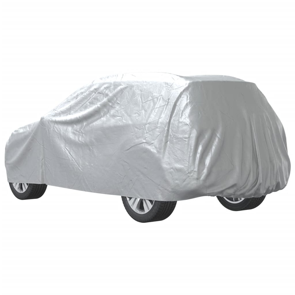 Autohoes voor SUV met gespriemen M volledig zilverkleurig