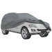 Autohoes voor SUV M nonwoven stof volledig grijs