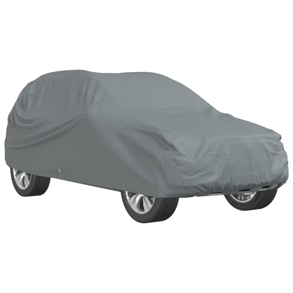 Autohoes voor SUV XL nonwoven stof volledig grijs