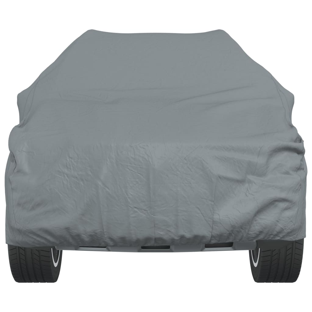 Autohoes voor SUV XL nonwoven stof volledig grijs