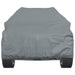 Autohoes voor SUV XL nonwoven stof volledig grijs