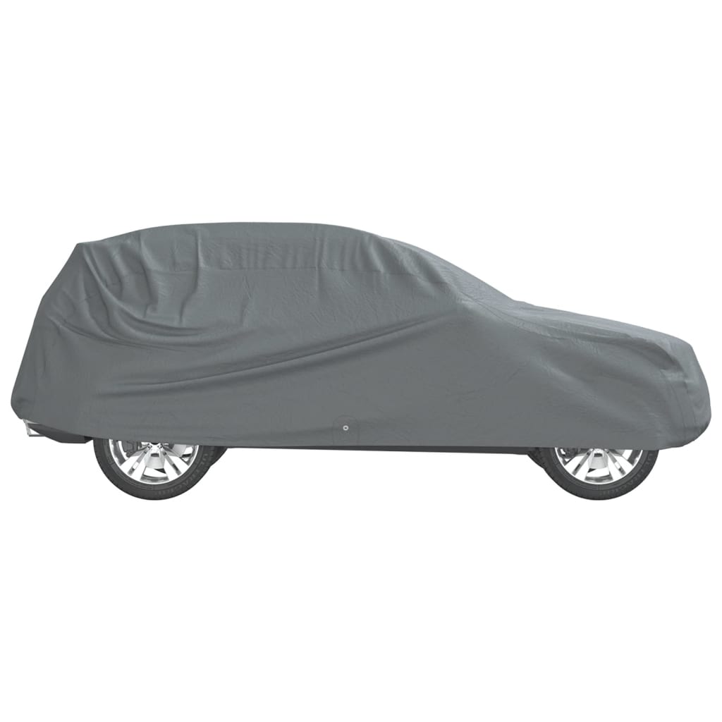 Autohoes voor SUV XL nonwoven stof volledig grijs